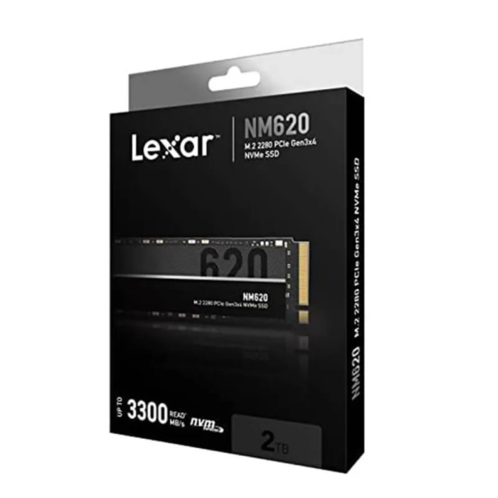 Lexar M.2 NVMe 2TB LNM620 High-Speed PCIe Gen3 SSD