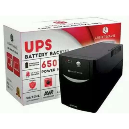Lightwave 650VA UPS