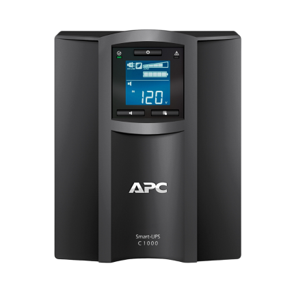APC Smart-UPS 1000VA, Tower, LCD 230V with Smart Connect Port SMC1000IC